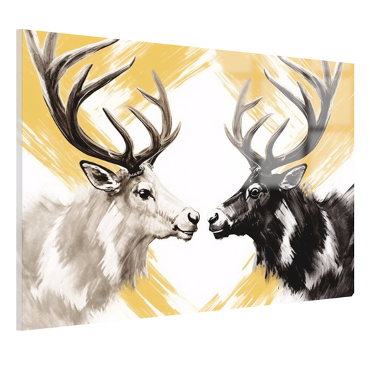 Samenhang Tussen Twee Herten acrylglas