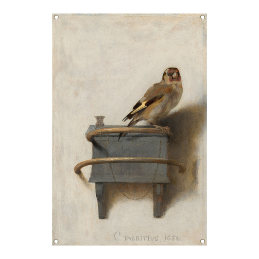 Het Puttertje - Carel Fabritius tuinposter