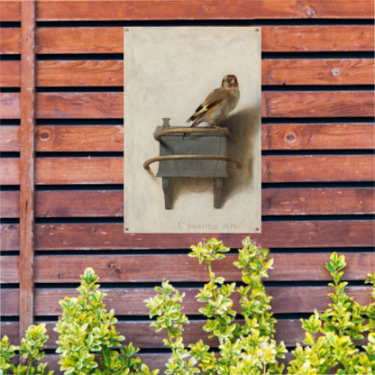 Het Puttertje - Carel Fabritius tuinposter