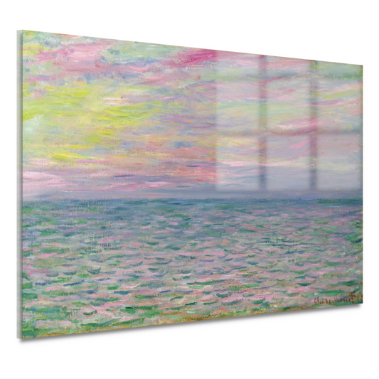 Zonsondergang op zee, bij Pourville - Claude Monet acrylglas
