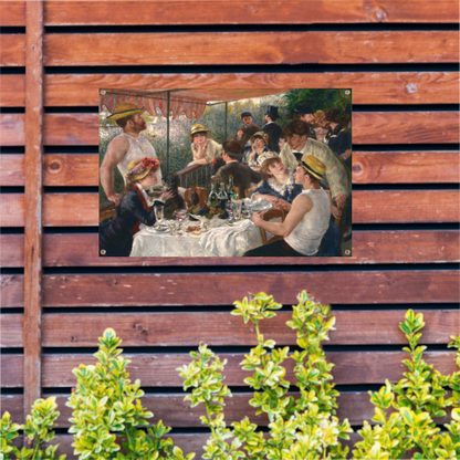 Lunch van het roeigezelschap - Pierre-Auguste Renoir tuinposter