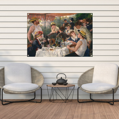 Lunch van het roeigezelschap - Pierre-Auguste Renoir tuinposter