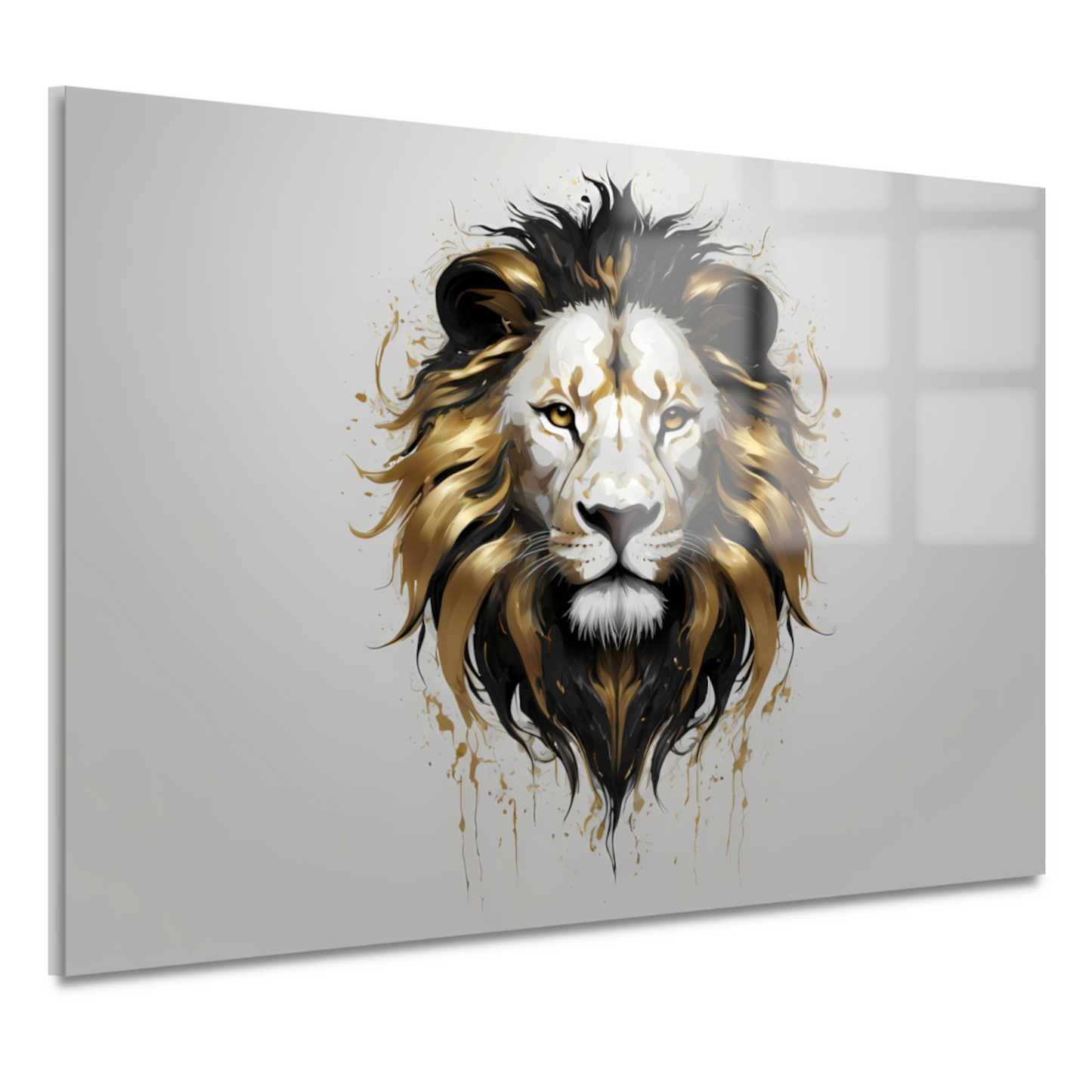 De Leeuw, Koninklijk en Goud acrylglas