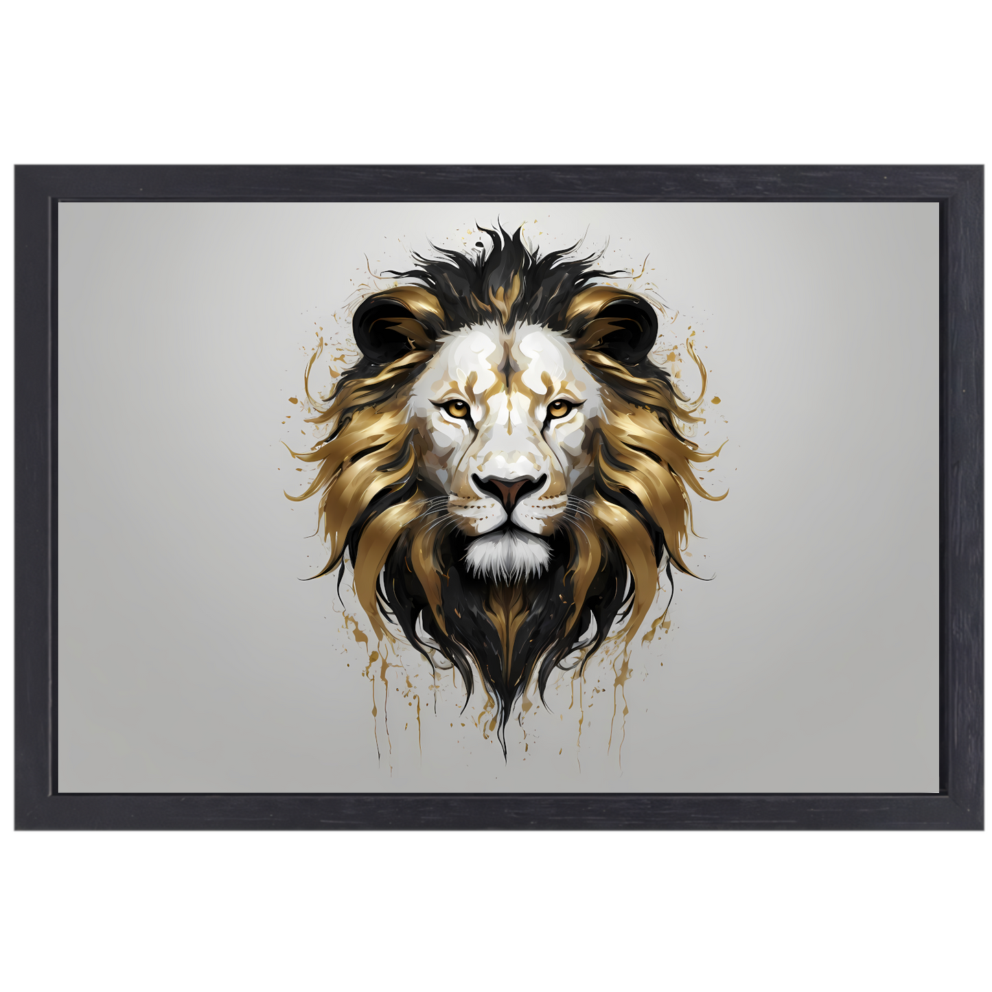 De Leeuw, Koninklijk en Goud canvas met baklijst