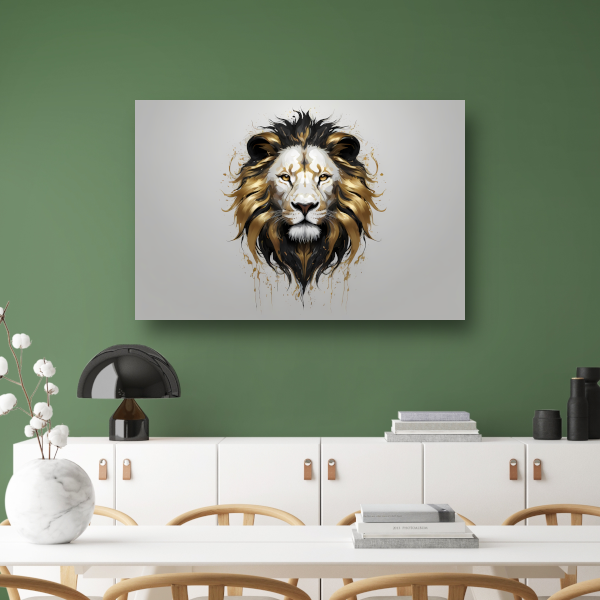 De Leeuw, Koninklijk en Goud acrylglas