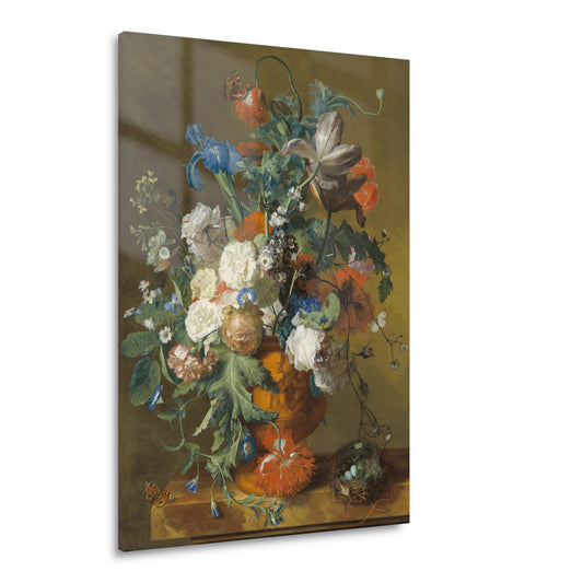 Bloemen in een urn - Jan van Huysum Acrylglas