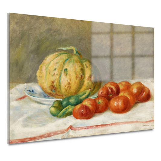 Meloen en tomaten - Pierre-Auguste Renoir acrylglas
