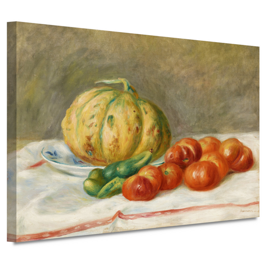 Meloen en tomaten - Pierre-Auguste Renoir canvas