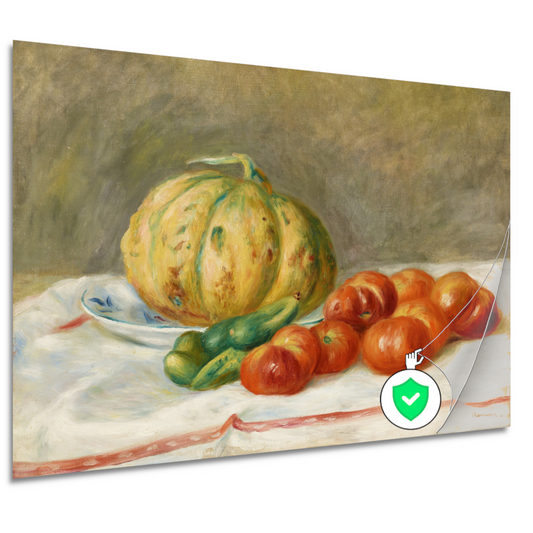 Meloen en tomaten - Pierre-Auguste Renoir poster