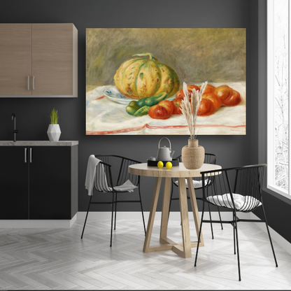 Meloen en tomaten - Pierre-Auguste Renoir poster