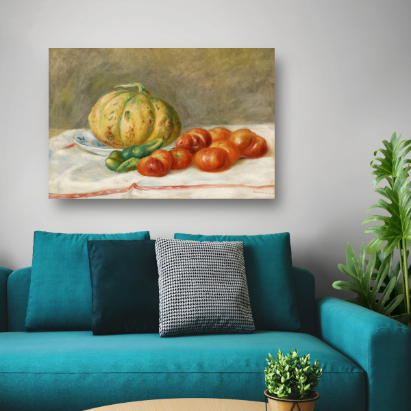 Meloen en tomaten - Pierre-Auguste Renoir poster