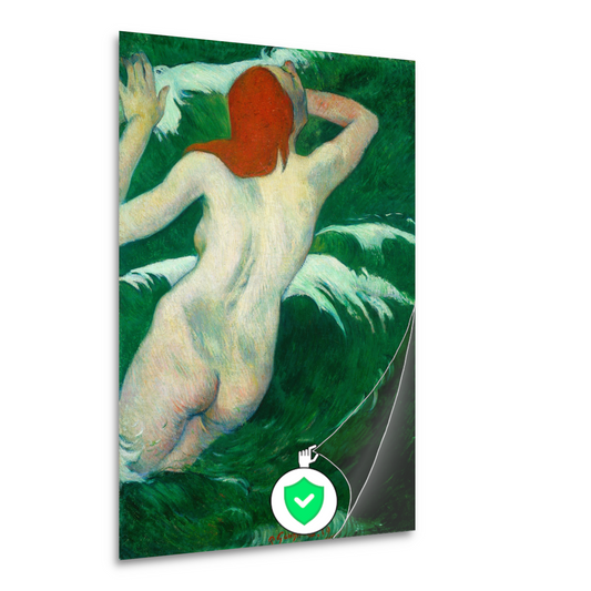 In de golven (Ondine I) - Paul Gauguin poster