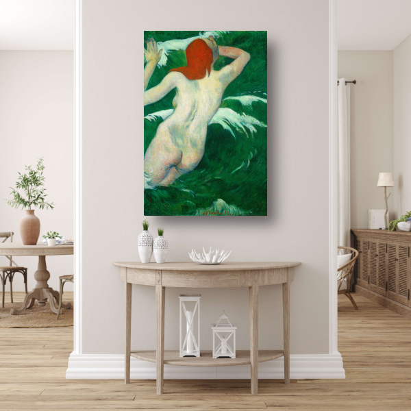 In de golven (Ondine I) - Paul Gauguin poster