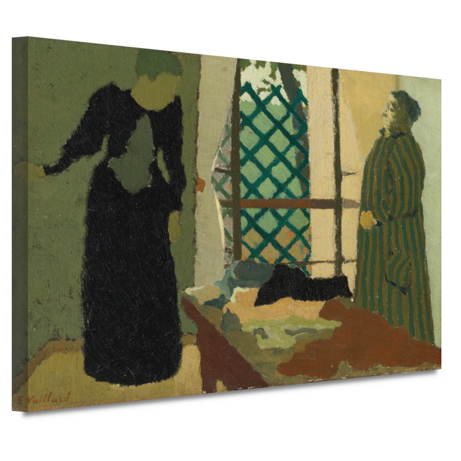 Het Naaiatelier van Madame Vuillard - Édouard Vuillard canvas
