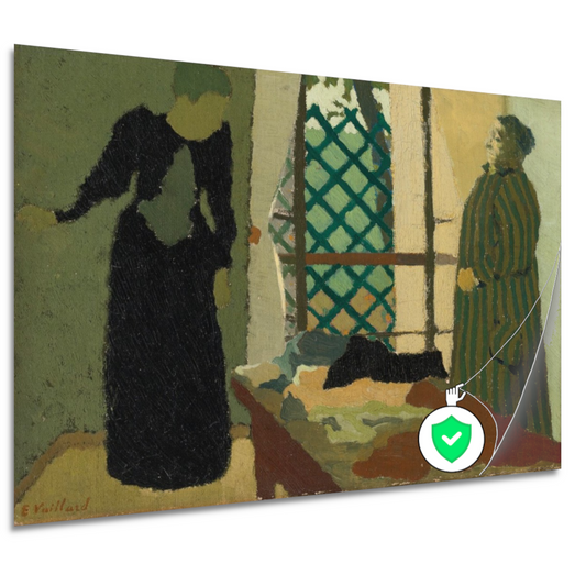 Het Naaiatelier van Madame Vuillard - Édouard Vuillard poster