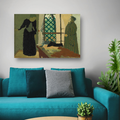 Het Naaiatelier van Madame Vuillard - Édouard Vuillard acrylglas