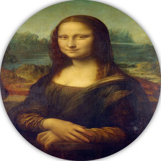 Mona Lisa - Leonardo da Vinci forex muurcirkel