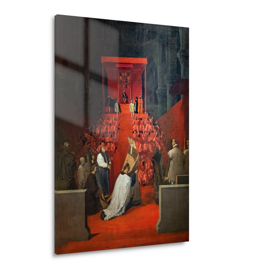 De hertog van Alba in Sint-Goedele in Brussel - Jean-Auguste-Dominique Ingres Acrylglas