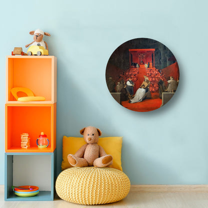 De hertog van Alba in Sint-Goedele in Brussel - Jean-Auguste-Dominique Ingres forex muurcirkel