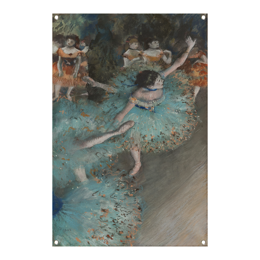 Zwaaiende Danser - Edgar Degas tuinposter