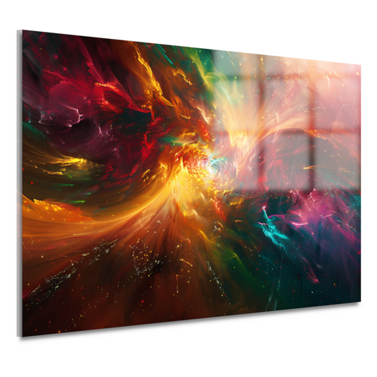 Sterrenstelsel in Explosie acrylglas