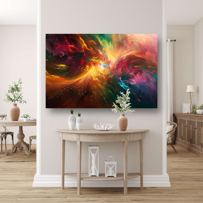 Sterrenstelsel in Explosie canvas