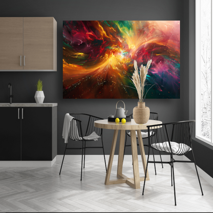 Sterrenstelsel in Explosie canvas
