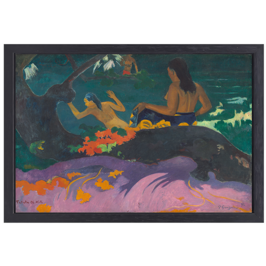 Aan Zee - Paul Gauguin canvas met baklijst