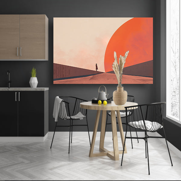 Provençaalse Zonsondergang acrylglas