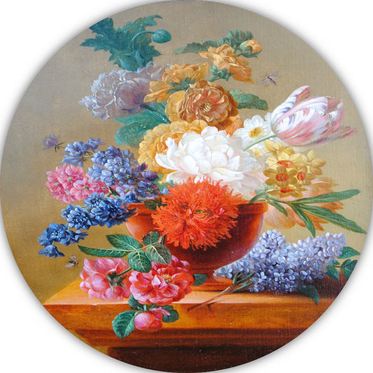 Bloemenstilleven - Pieter Faes forex muurcirkel