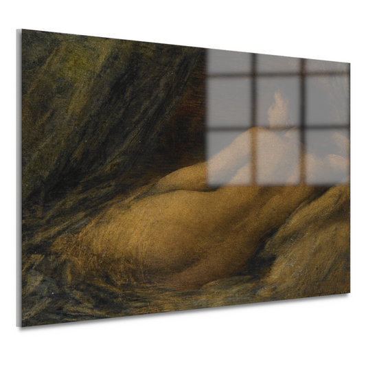 Liggende naakte vrouw - Henri Fantin-Latour acrylglas