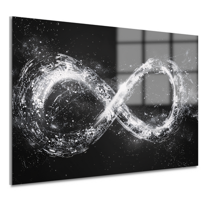 Eeuwige stroom van kosmische energie acrylglas