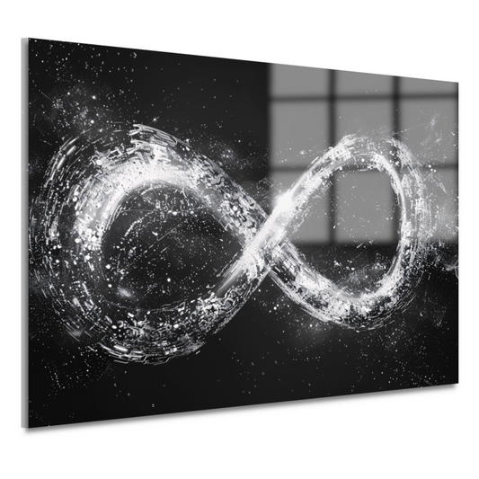 Eeuwige stroom van kosmische energie acrylglas