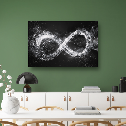 Eeuwige stroom van kosmische energie poster