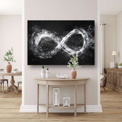 Eeuwige stroom van kosmische energie poster