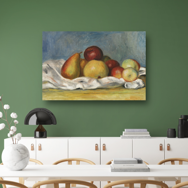 Peren en Appelen - Pierre-Auguste Renoir poster