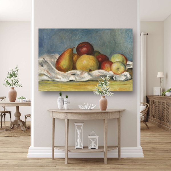 Peren en Appelen - Pierre-Auguste Renoir poster