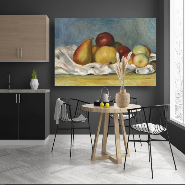 Peren en Appelen - Pierre-Auguste Renoir poster
