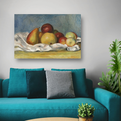 Peren en Appelen - Pierre-Auguste Renoir poster