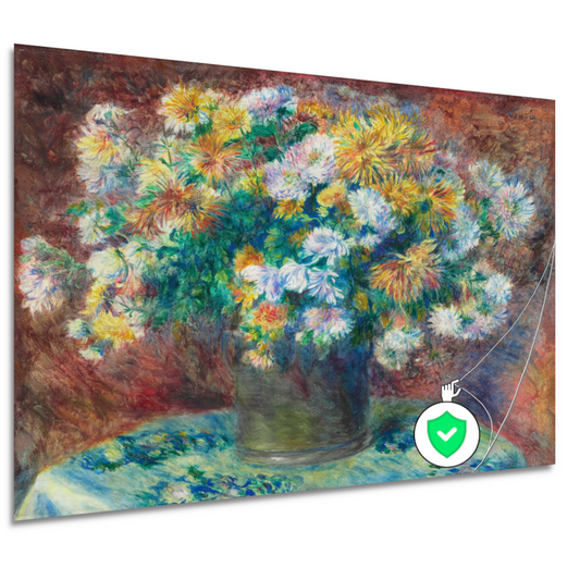 Chrysanten - Pierre-Auguste Renoir poster
