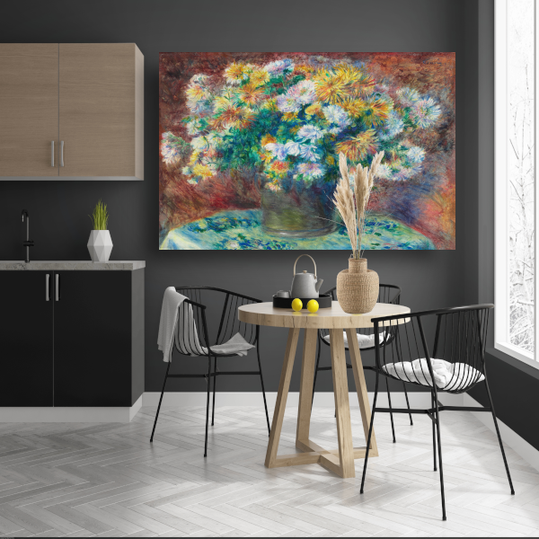 Chrysanten - Pierre-Auguste Renoir acrylglas