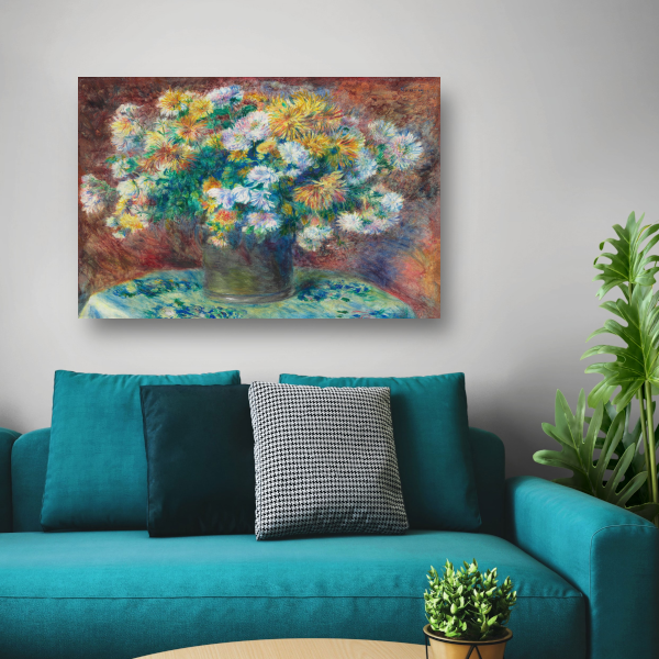 Chrysanten - Pierre-Auguste Renoir poster