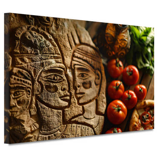 Rode Tomaten Stilleven canvas