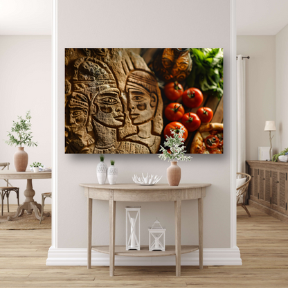 Rode Tomaten Stilleven canvas