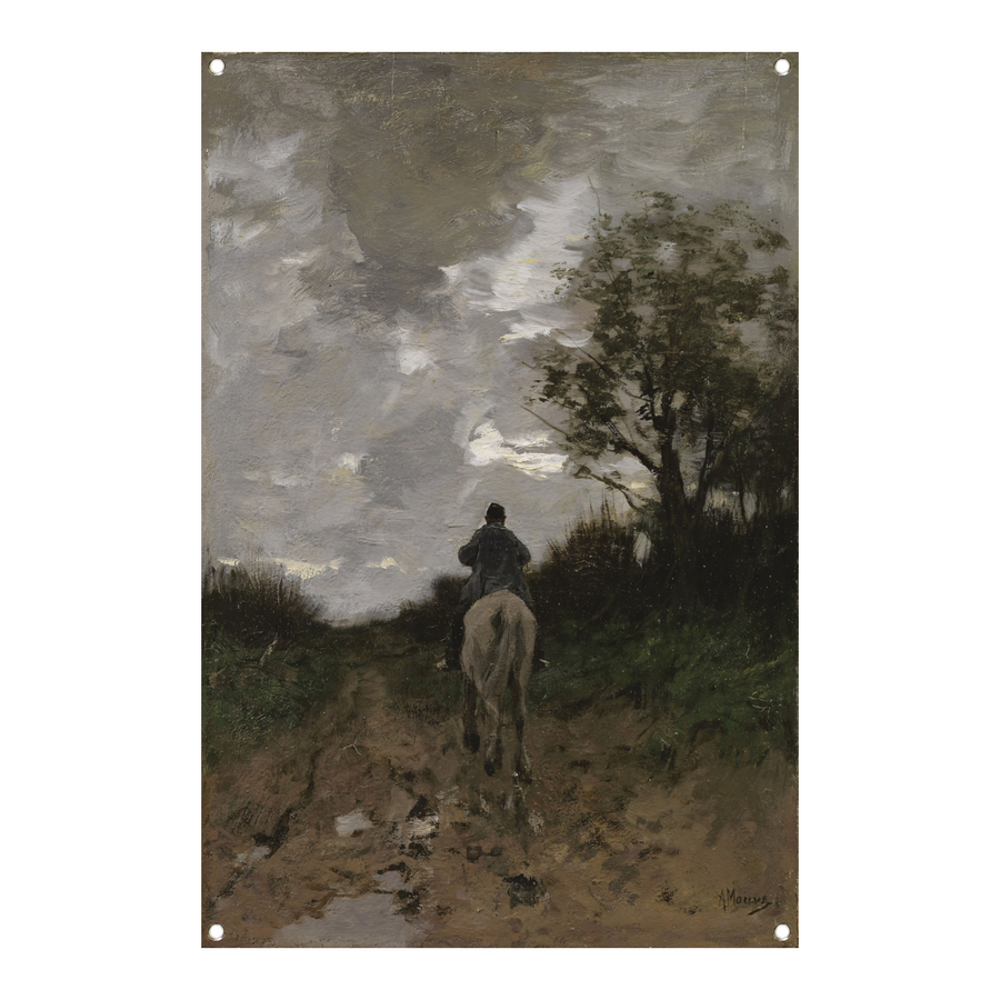 Huiswaarts - Anton Mauve tuinposter