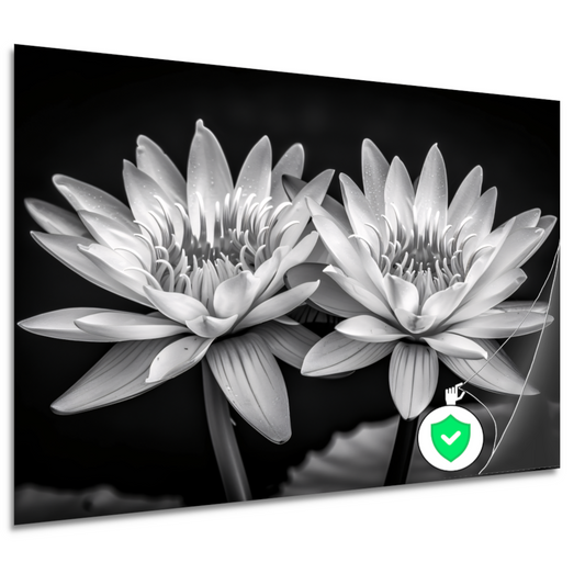 Stilleven met waterlelies poster