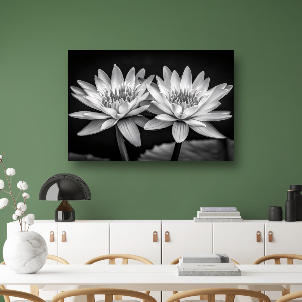Stilleven met waterlelies poster
