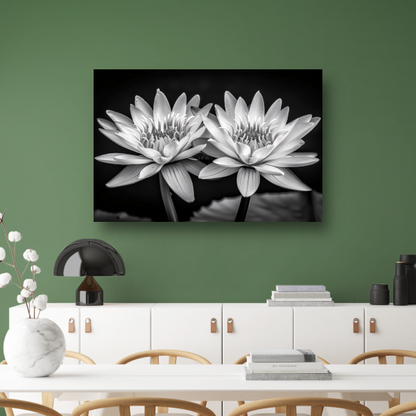 Stilleven met waterlelies poster