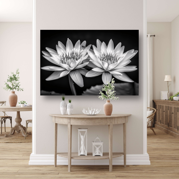 Stilleven met waterlelies poster