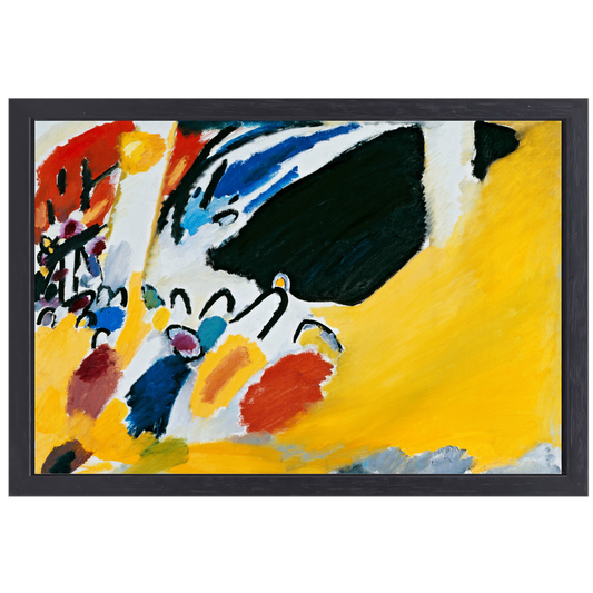 Impressie III (Concert) - Wassily Kandinsky canvas met baklijst